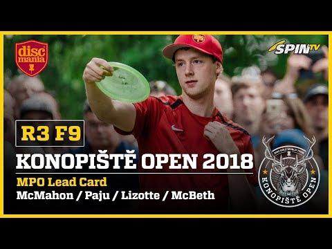 Konopiste Open 2018 Lead Card, Round 3, Front 9