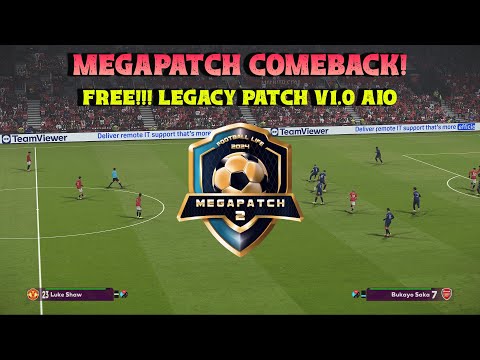 MegaPatch Comeback is Here! Legacy Patch V1.0 AIO ~ FREE! PES 2021 & Football Life Series