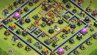 【クラクラ】クイヒードラゴンラッシュPart14 TH14全壊