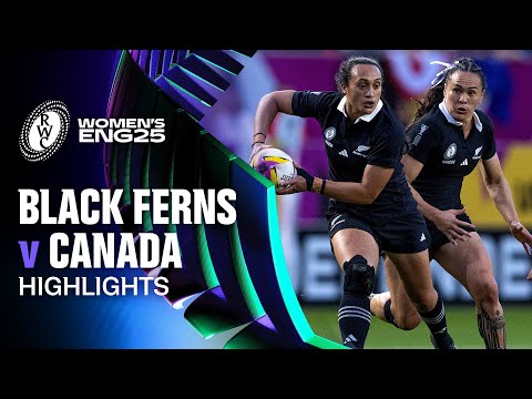 HIGHLIGHTS | Black Ferns v Canada | Semifinal, Rugby World Cup 2025