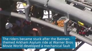 Twenty people rescued from Australian rollercoaster