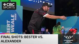 TIE-BREAK BOWLS: Ryan Bester defeats Cecil Alexander in sectional play at 2026 Commonwealth Games