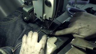 Made by Hand without Compromise-Momotaro Jeans 6/6 Sewing & Painting