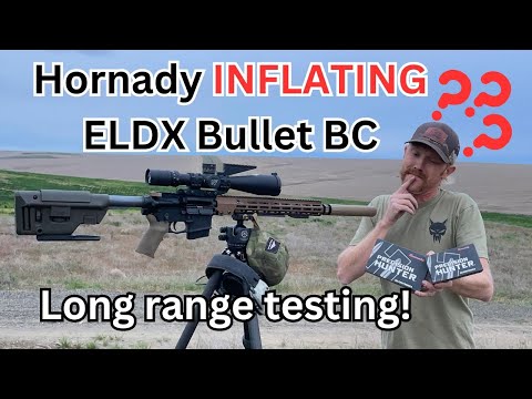 Hornady inflating hunting bullet BC??? Long range testing
