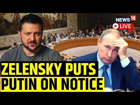 Russia Vs Ukraine War Update LIVE |  Zelenskyy Addresses UN Security Council | English News Live
