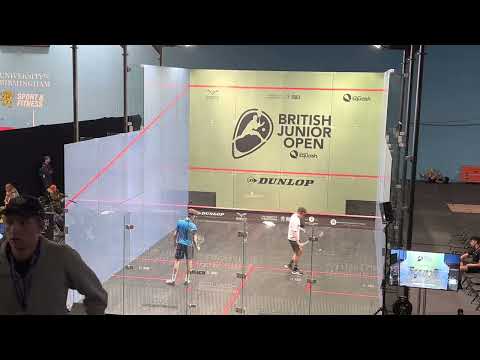 British Junior Open 2023 B19 Semi Final - Jonah Bryant vs Juan Jose Torres