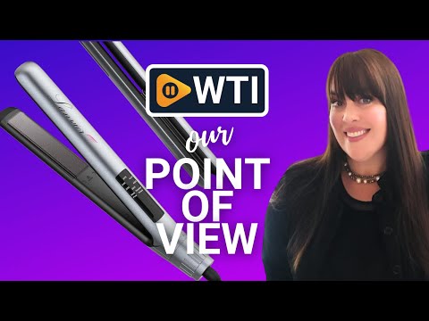 LANVIER Hair Straightener Flat Iron - WTI product video review