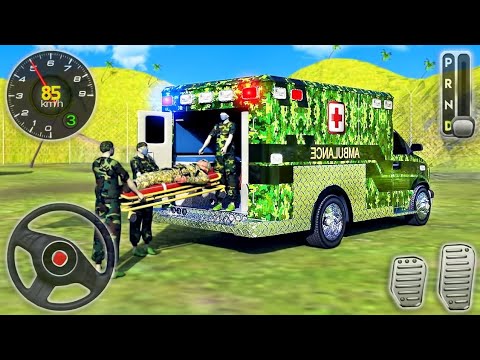 US Army Ambulance Rescue Simulator 🔥| Emergency US Ambulance Rescue Game