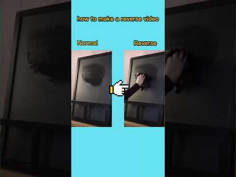 How to make a reverse video #shorts