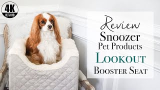 Snoozer Pet LOOKOUT Booster | The BEST Dog Car Seat | Review & Installation!