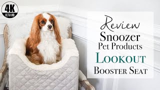 Snoozer Pet LOOKOUT Booster | The BEST Dog Car Seat | Review