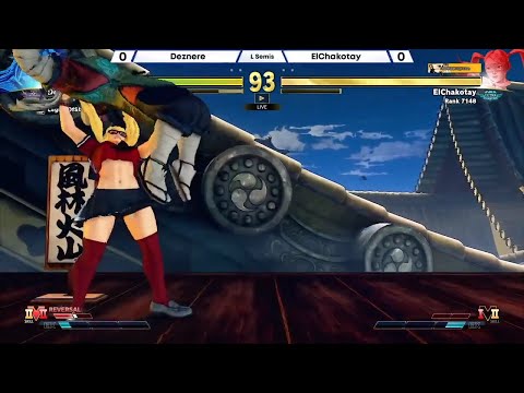 EVO 2021 Online Warm-Up : Street Fighter V NA Finals (Deznere) vs (ElChakotay)