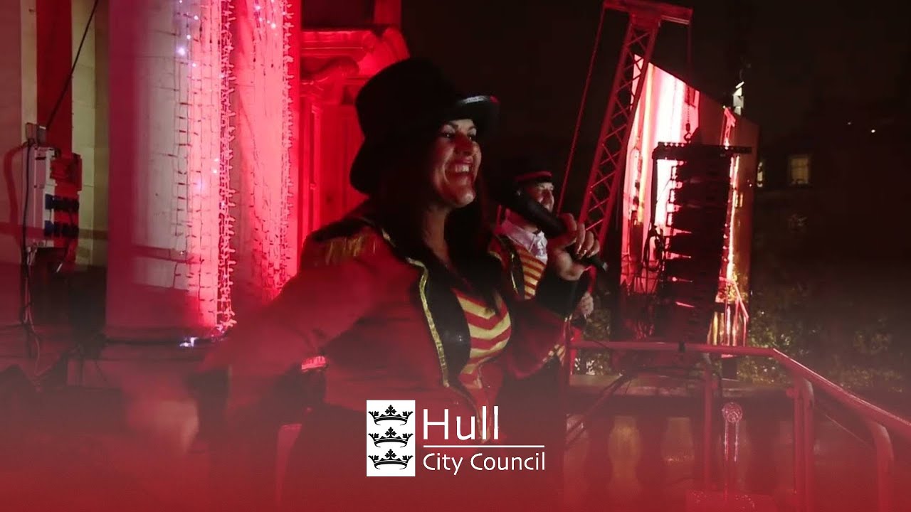 Fascination at Hull’s Christmas Lights Switch-On 2022