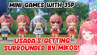 PON Miko Keeps Losing to 35P in Hololive Dream's Mini Games