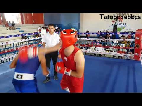 Julia Trasviña Vs Inocencio Carballo municipal 2018 día 2 Tato boxeo bcs