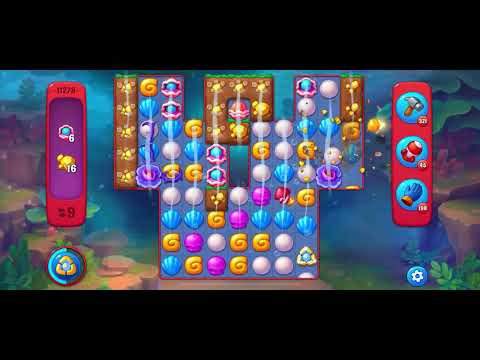 Fishdom Hard level 11278 no boosters フィッシュダム ハード