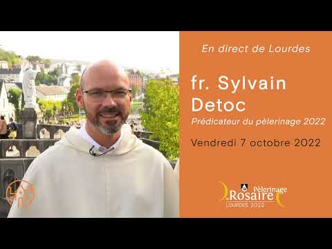 Frère Sylvain Detoc commente sa prédication de la messe du vendredi 7 octobre 2022 au Rosaire