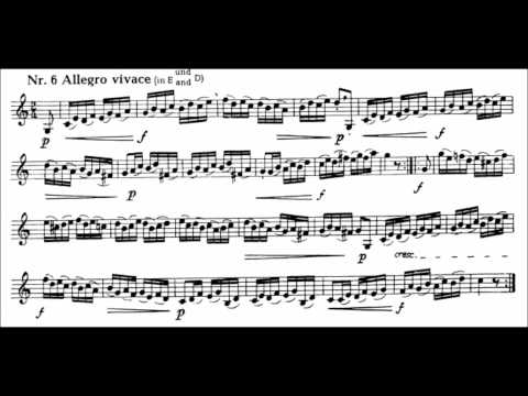 Kopprasch #6 from 60 Studies for Low Horn