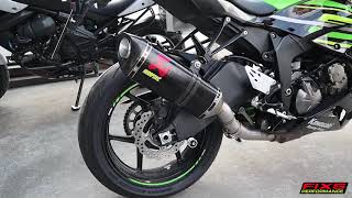 Kawasaki Ninja Zx6r 2019 Akrapovic Exhaust ฟรวดโอออนไลน ด