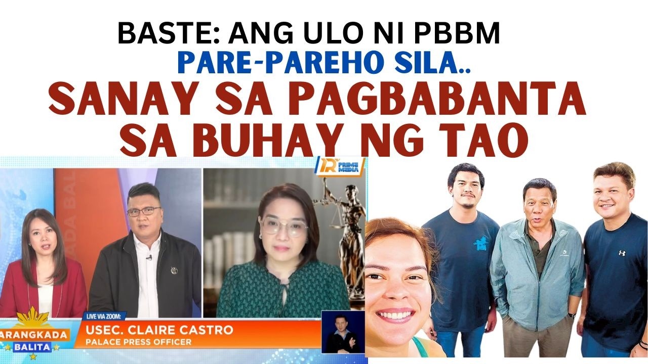 PARE-PAREHO SILA..  SANAY SA PAGBA BA NTA SA BUHAY NG TAO