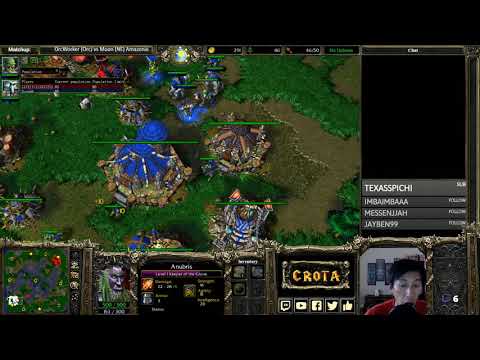 Moon (NE) vs OrcWorker (Orc) - WarCraft 3 - WC2240