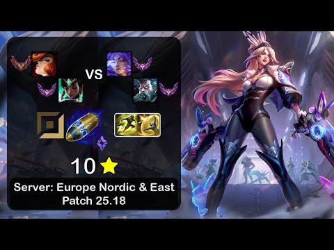 Miss Fortune ADC + Karma vs Yunara + Zilean - EUNE GrandMaster - Patch 25.18