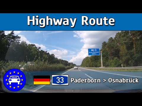 D - A33 - Paderborn to Osnabrück