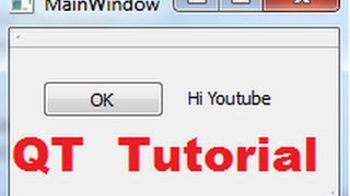 QT C++ GUI Tutorial 2- Create First Qt Program