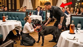 Nadie pudo domar al pitbull del jefe mafioso — hasta que la camarera hizo algo impactante