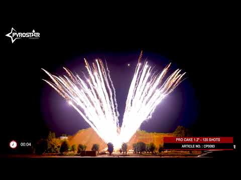 CP0093 FAN DISPLAY CAKE 120 SHOTS