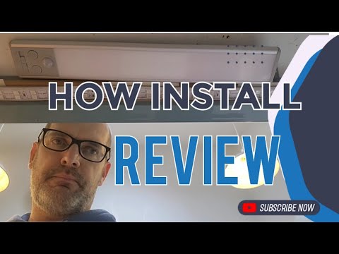 Gritin 10.2inch Under Cabinet Lighting Rechargeable 2 Pack- 3 Color Temps&5 Level Brightness, Super Bright, 4 Modes, Motion Sensor, Long Lasting - Easy Installation Magnetic Under Closet Lights video review thumbnail