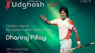 preview picture of video '(Welcome) Dhanraj Pillay at Udghosh'14 IIT Kanpur'