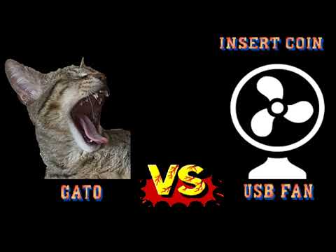 Street Fighter II - Gato Vs USB Fan #ストリートファイター #streetfighter #parody #gato