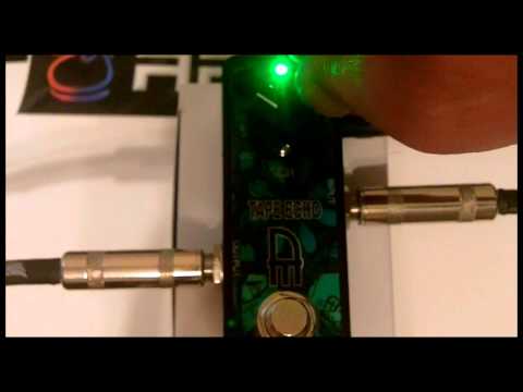 ARTEC MTE TAPE ECHO DELAY MINI STOMP VINTAGE TONAL RESPONSE TRUE BYPASS NEW 2014 image 4