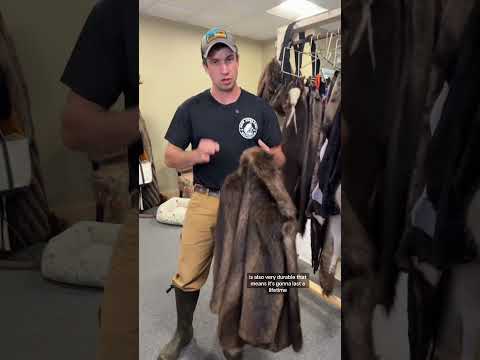 Fur is durable, sustainable, and the warmest material you can make clothing from