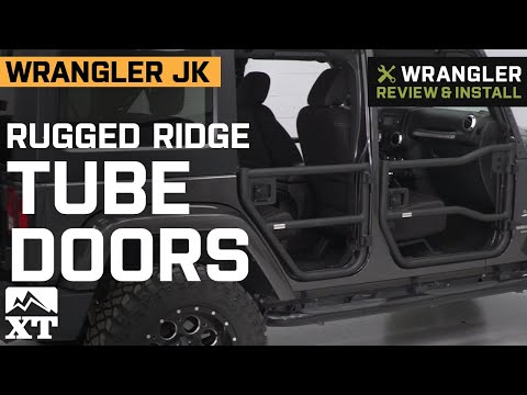 Jeep Wrangler JK Rugged Ridge Tube Doors - Front & Rear Review & Install