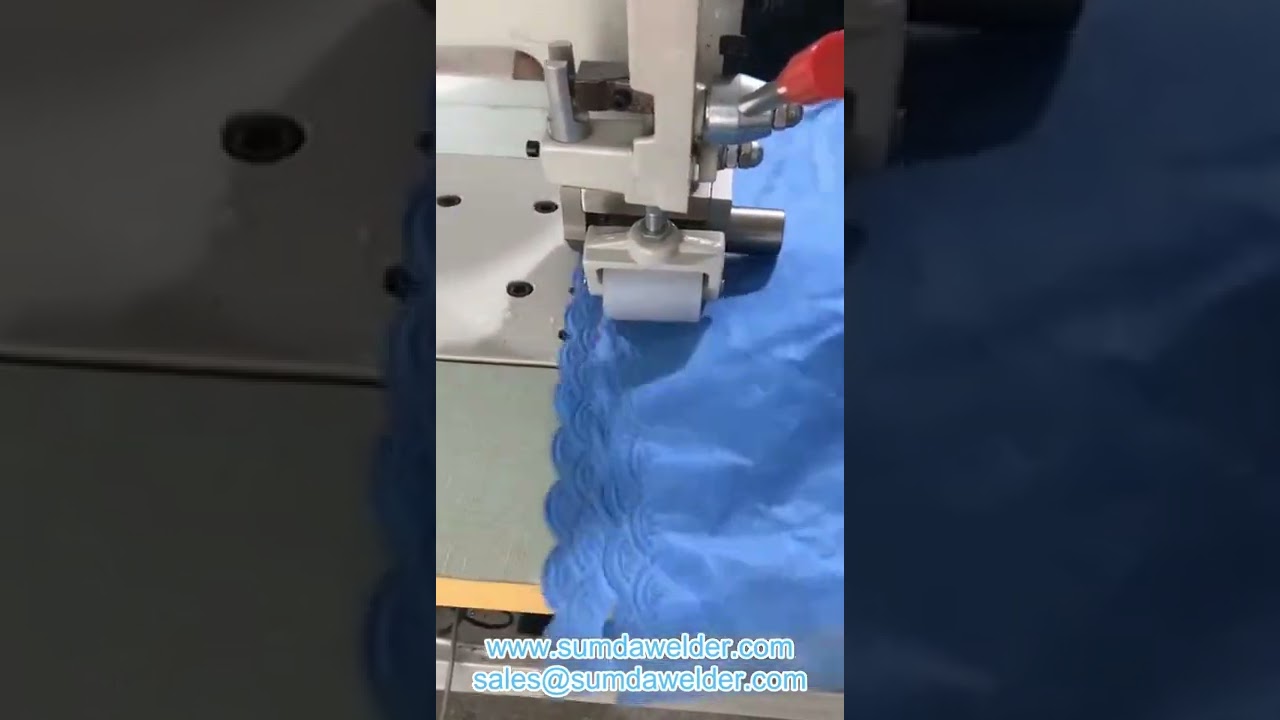 Ultrasonic lace sewig macine china manufacturer