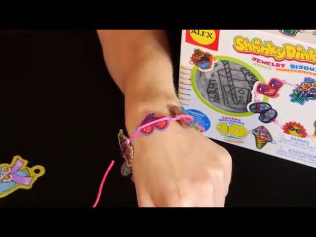 Vídeo relacionado con Shrinky Dinks Alex Toys Juego de Joyas, Multicolor.