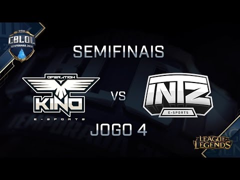 Kino X INTZ (Semifinais - Jogo 4) CBLoL 2016 - 1ª Etapa