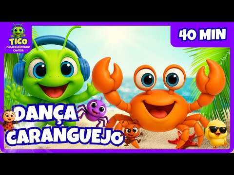 🦀🎶 Música Infantil! A Dança do Caranguejo | Tico e a Turma