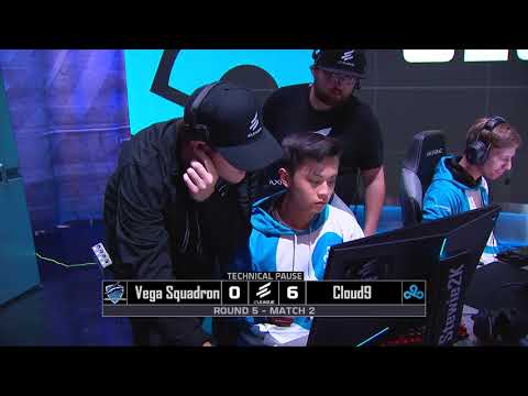 Cloud9 vs Vega Squadron at ELEAGUE Major 2018