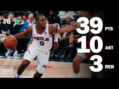 Tyrese Maxey STAYS HOT in Comeback Victory