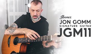 Video thumbnail for Jon Gomm Signature Guitar JGM11 Unboxing&Demo by Ibanez Guitars