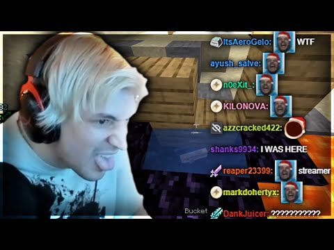 xQc Speedruns Minecraft for the 2469th Time this Week (with chat)