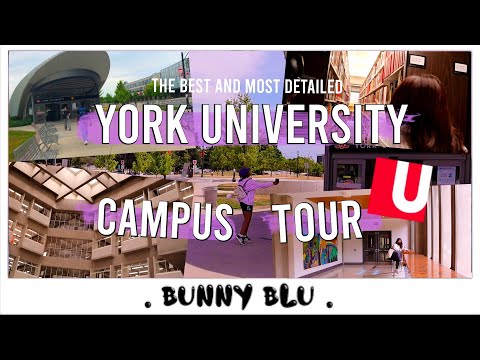 (The ultimate) YORK UNIVERSITY CAMPUS TOUR VLOG —Places to eat, study, hangout, etc!