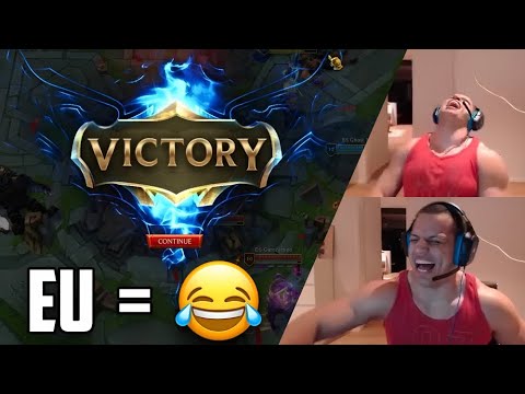 TYLER1'S FIRST GAME ON EU SERVER