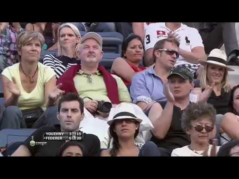 HD Roger Fed R V Mikhail Youzhny Dubai 2012 QF Highlights