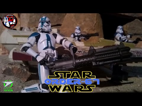 Star Wars Stop Motion: 501st Legion Clone Troopers Return (Order 67)