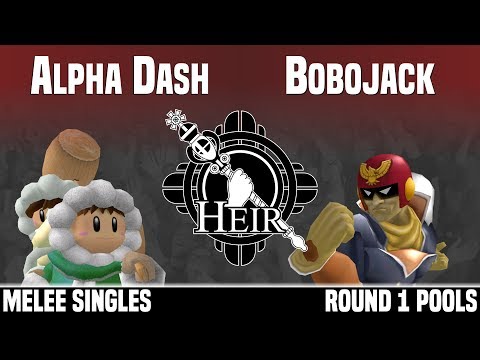 Heir 4 - OOC | Alpha Dash (Ice Climbers) vs Bobojack (Falcon) - MELEE SINGLES - ROUND 1 POOLS