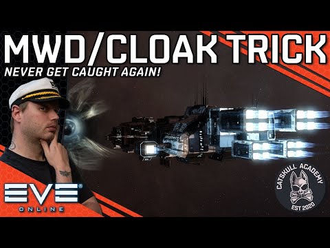This One Simple Trick Could Save Your Ship!! MWD/Cloak Trick || EVE Online